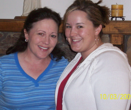 My daughter Rachael and me