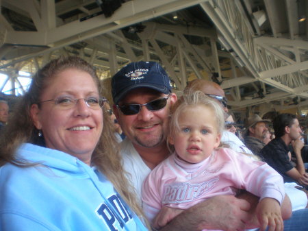 Me, Hubby & Daughter April 2008