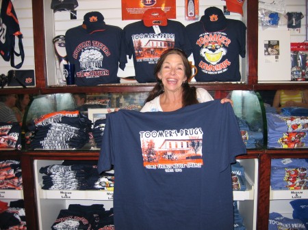 Kay Albright in Toomer's Drugs