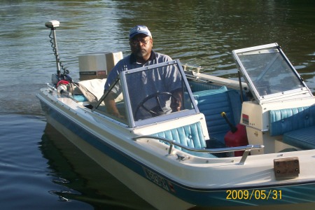 1st day out on son's boat in '09