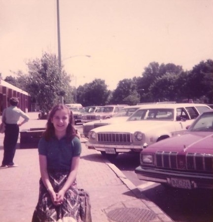 Me in front of the Greenhills Shopping Center