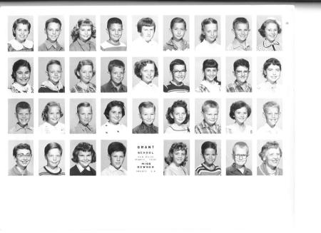 Grant Elementary Grades 3 & 4 - 1956