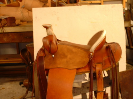 Example of my saddlemaking skills