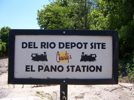 Depot Sign