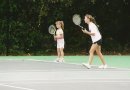 Ashley and Taylor wining doubles match