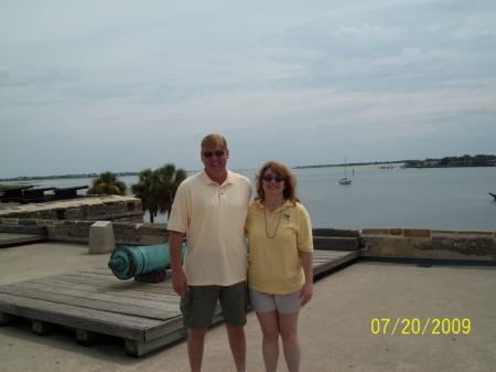 Mary and Mark in St Augustine