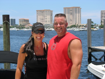 Me and Wife at Boca Raton Resort 2008