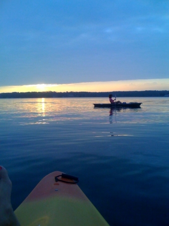 Just me and my kayak