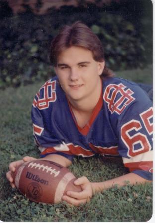 Dan's sr pic with football