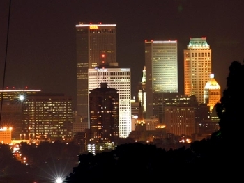 Tulsa at Night, my hometown
