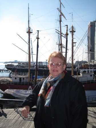 Me at the Seaport in NYC