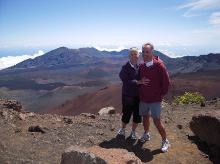 Bruce & Denise at Haleakala