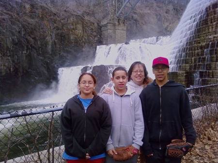 at the falls