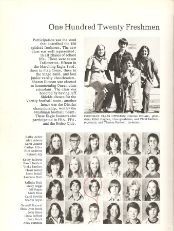 Eagle 1977 Freshmen &amp; Some Faculty