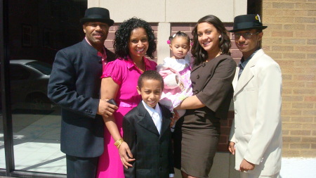 Easter 2009. Missing in my oldest Daughter.