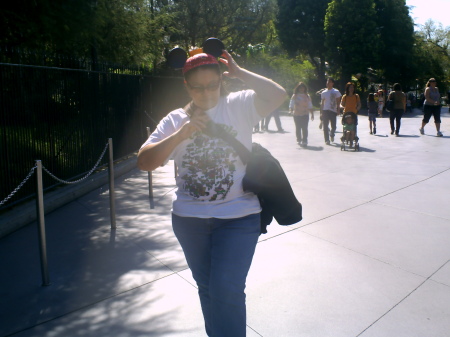 Sarah at Disneyland 3-1-09