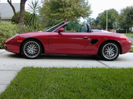 Red German Roadster