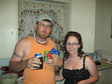 My daughhter tiffant and her husband justin