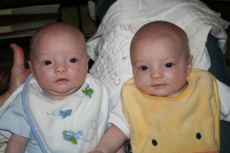 Great-grandsons Carson & Conner.