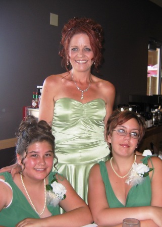 My Daughter & 2 granddaughters at our wedding