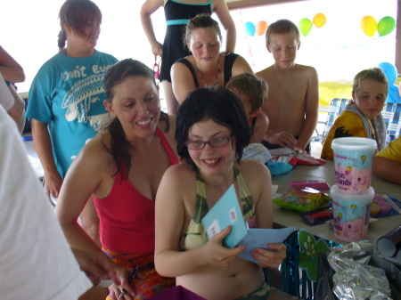 Becca's 14th Birthday swim party