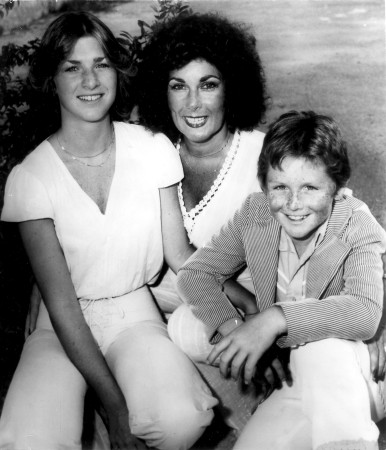 Nancy with Children in 1977