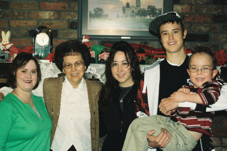 Rita's mom and her grandchildren