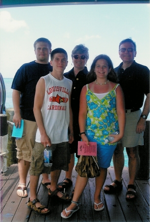 My family in Aruba April 2009