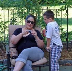 Stephanie and Vincent July 4 2009