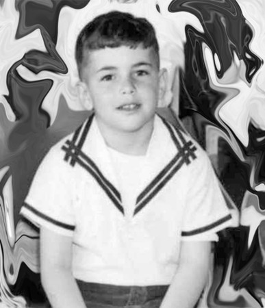 Steve in Kindergarten ... circa 1954