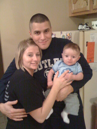 Daughter, Son In-Law and newest grandson