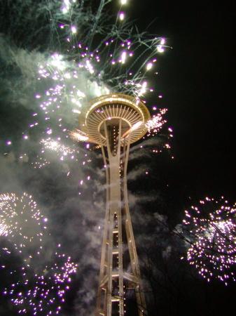 New Years at the Space Needle