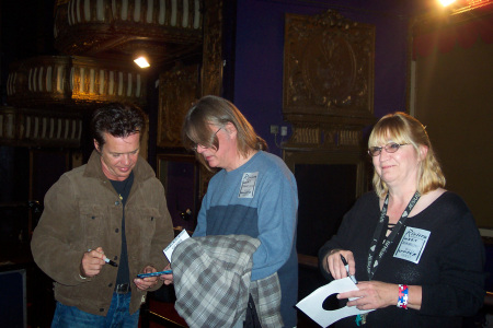 John Mellencamp, myself and my wife Norma