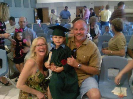 Son Tate's Graduation from Preschool