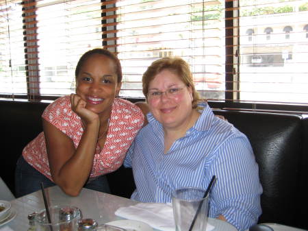 Lunch with Whitney in L.A.