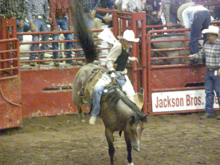 Tobin at the Texas State Rodeo Finals!