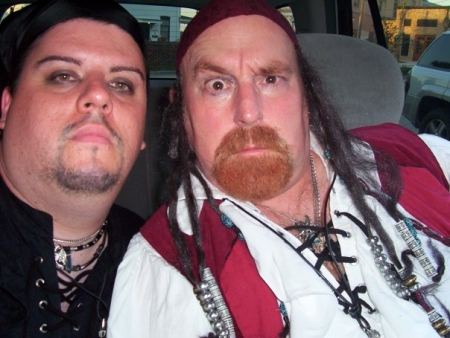 Me and Jason in our pirate garb