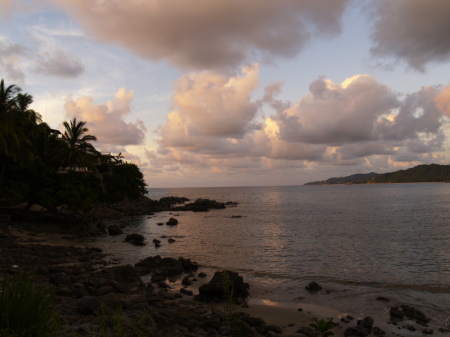 On the beach at sunset - Sayulita, Mx 9/2009