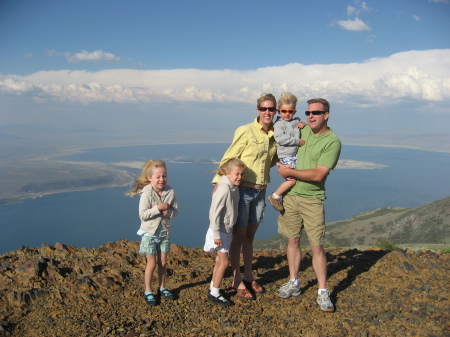 Looking over Mono Lake