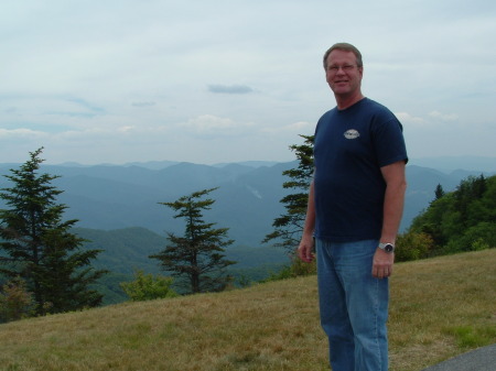 Just Me at Blue Ridge Mountains