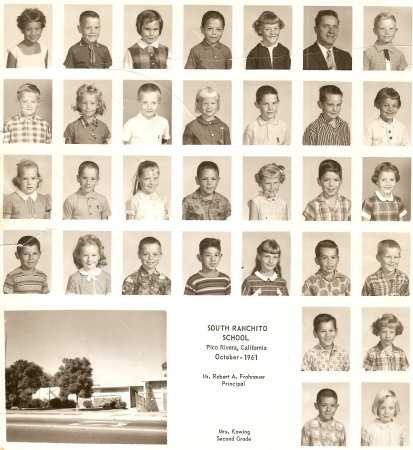 So. Ranchito School, Oct. 1961, 2nd Grade