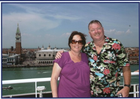 Leisa and I, St, Marks Square, Venice, It