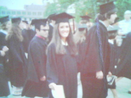 1974 graduation at URI