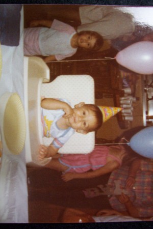 eric's 1st birthday, 1984