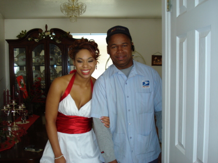 Lauren and Dad on Prom Day...