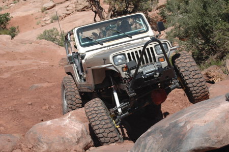 Rusty Nail trail in Moab, UT