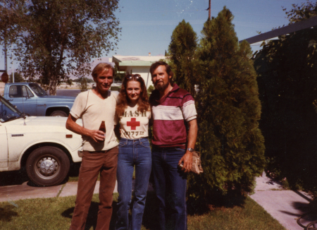 Larry Lowe, Mike Coit & I Vegas 1981