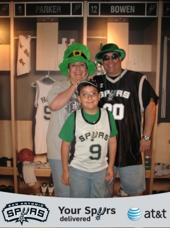 Happy St. Patrick's Day from the Spurs!