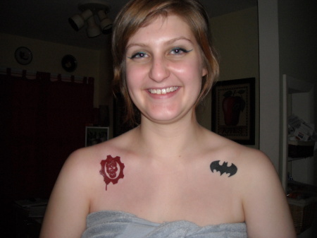 Jessa's happy with her tats...