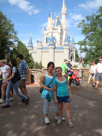Kailey and I in Disney